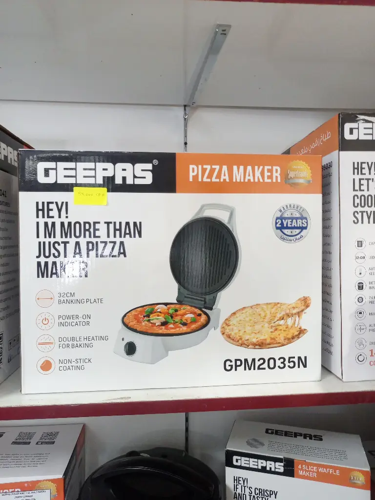 Geepas Machine à pizza 11" GPM2035
