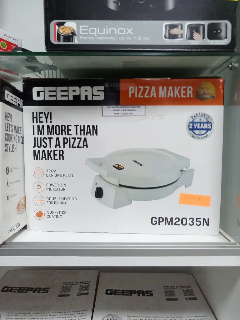 Geepas Machine à pizza