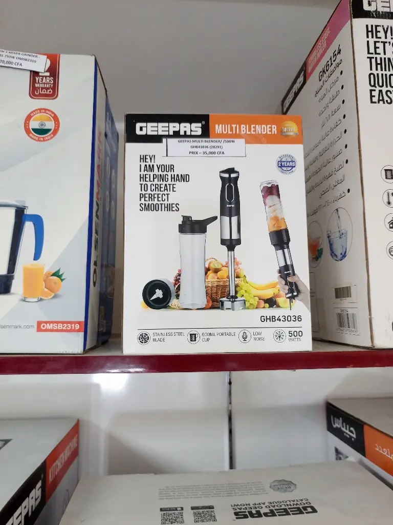 Geepas Extracteur de jus 3 en 1