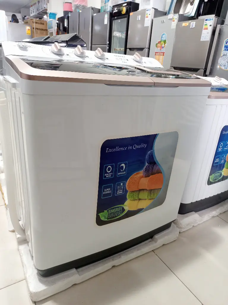 Lave-linge SAMPRA semi-automatique 8.5KG gris