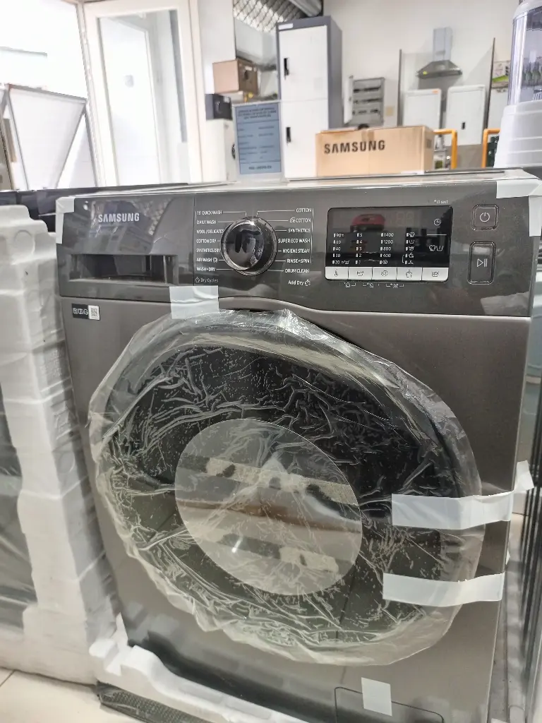Lave-linge séchant Samsung hublot EcoBubble AI 8/6KG