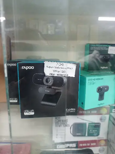Webcam Rapoo Full HD 1080p C260